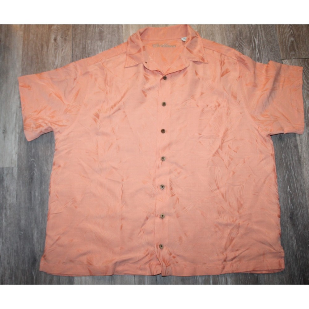 Mens 2XB Tropical Caribbean Hawaiin Shirt Button Up Beach Summer Cloths